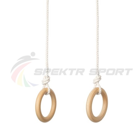 Купить Кольца гимнастические деревянные (фанера 18 мм, покрытие: эмаль, лак или пропитка) в Семилуках 