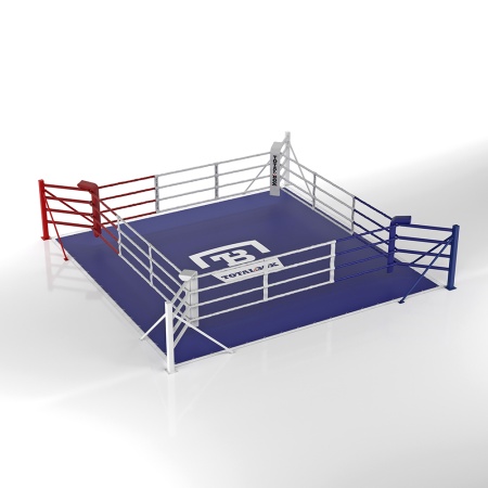 Купить Ринг боксерский напольный Totalbox на упорах 5х5м в Семилуках 